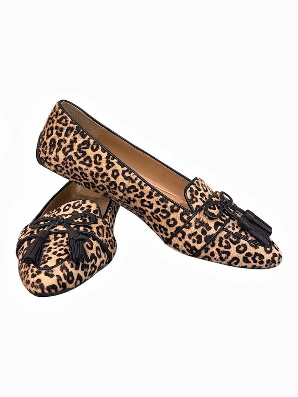 Talbots Francesca Leopard Print Driving Shoes - Size 6.5
